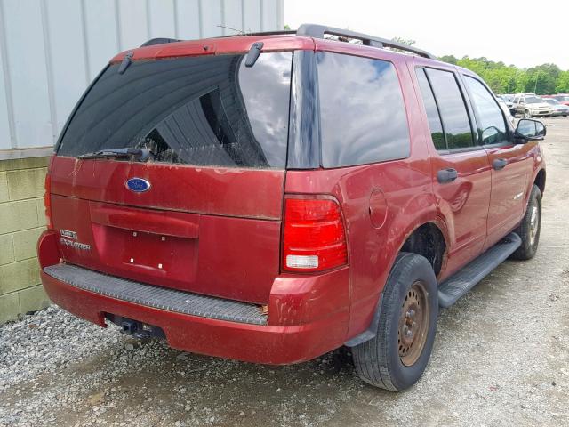 1FMZU63KX4UA12114 - 2004 FORD EXPLORER X RED photo 4
