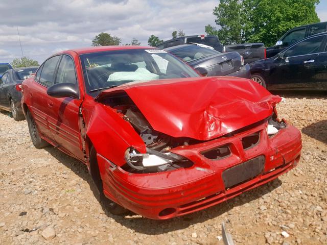 1G2NE52F32C306296 - 2002 PONTIAC GRAND AM S RED photo 1