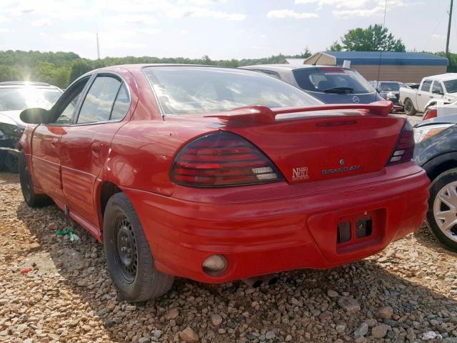 1G2NE52F32C306296 - 2002 PONTIAC GRAND AM S RED photo 3