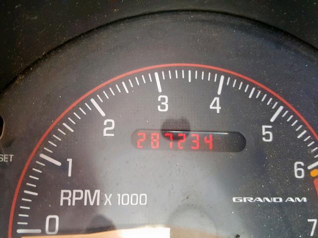 1G2NE52F32C306296 - 2002 PONTIAC GRAND AM S RED photo 8