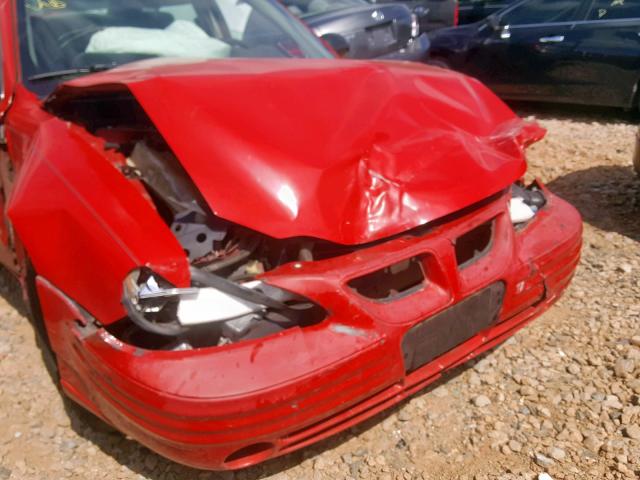 1G2NE52F32C306296 - 2002 PONTIAC GRAND AM S RED photo 9