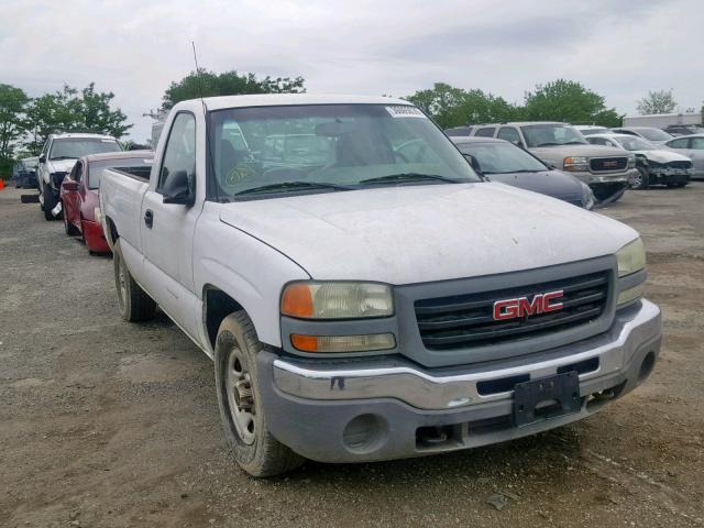 1GTEC14X24Z142569 - 2004 GMC NEW SIERRA WHITE photo 1