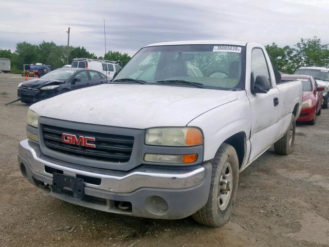 1GTEC14X24Z142569 - 2004 GMC NEW SIERRA WHITE photo 2