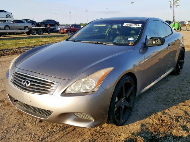 JNKCV64E29M600112 - 2009 INFINITI G37 BASE BROWN photo 2