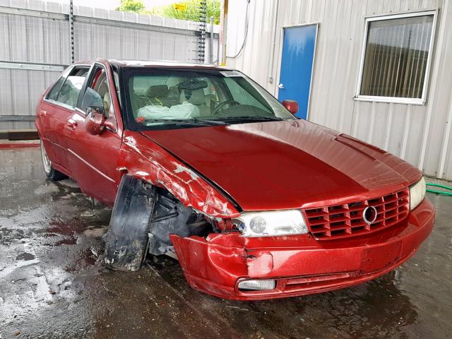 1G6KY5495YU214982 - 2000 CADILLAC SEVILLE ST RED photo 1