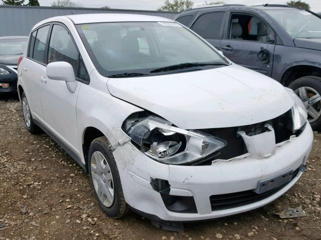 3N1BC1CP6AL457515 - 2010 NISSAN VERSA S WHITE photo 1