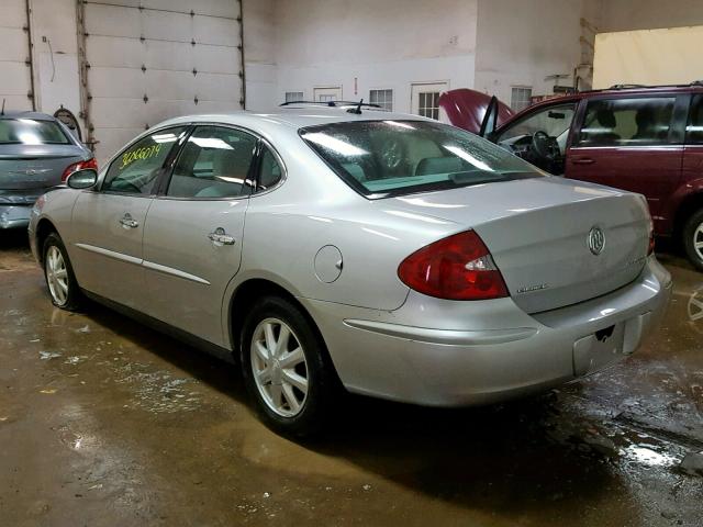 2G4WC582961309964 - 2006 BUICK LACROSSE C SILVER photo 3