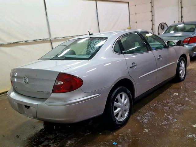 2G4WC582961309964 - 2006 BUICK LACROSSE C SILVER photo 4