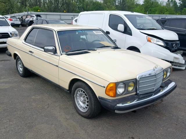 WDBAB53AXFA192108 - 1985 MERCEDES-BENZ 300 CDT YELLOW photo 1