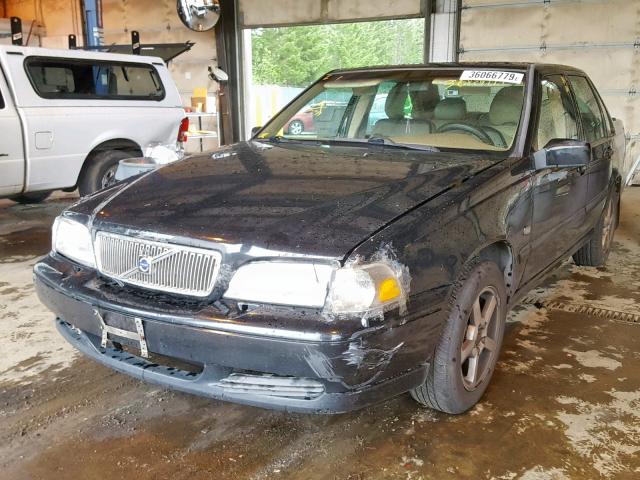 YV1LT56D1X2576569 - 1999 VOLVO S70 BLACK photo 2