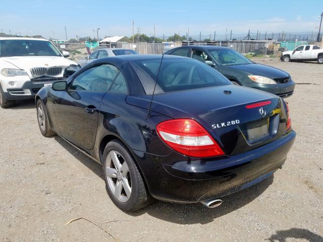 WDBWK54F67F142620 - 2007 MERCEDES-BENZ SLK 280  photo 3