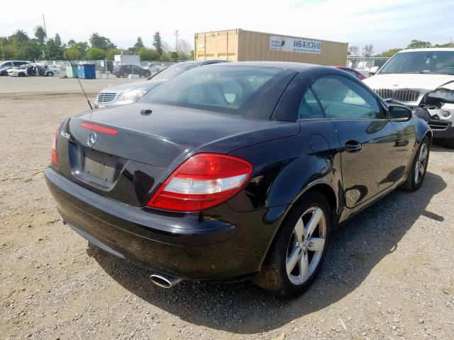 WDBWK54F67F142620 - 2007 MERCEDES-BENZ SLK 280  photo 4