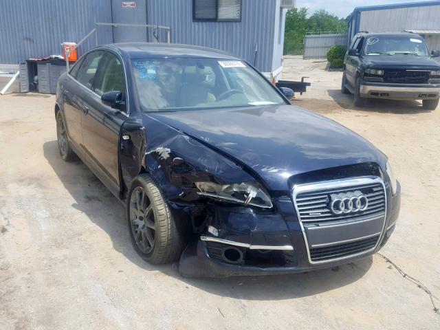 WAUDG74F05N123115 - 2005 AUDI A6 3.2 QUA BLUE photo 1