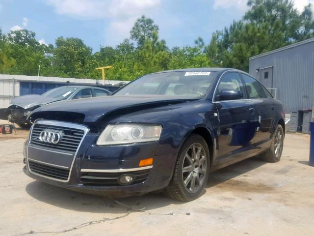 WAUDG74F05N123115 - 2005 AUDI A6 3.2 QUA BLUE photo 2