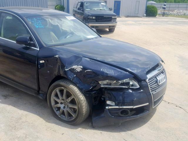 WAUDG74F05N123115 - 2005 AUDI A6 3.2 QUA BLUE photo 9