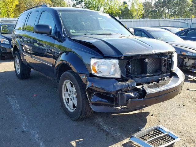 1D8HB48P77F531422 - 2007 DODGE DURANGO SL BLACK photo 1