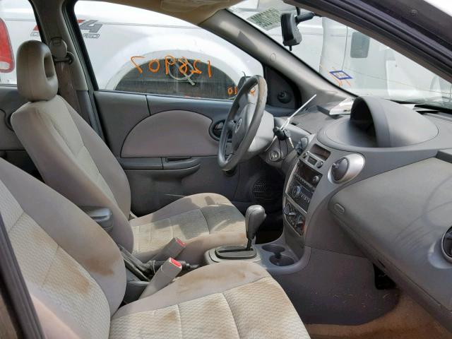 1G8AJ55F56Z192221 - 2006 SATURN ION LEVEL GRAY photo 5