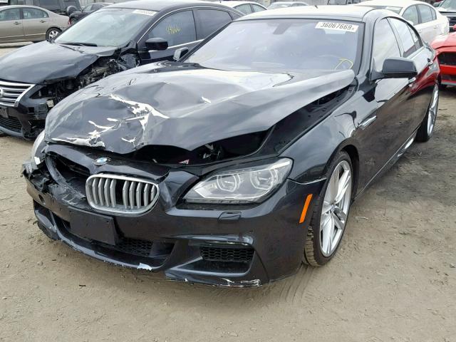 WBA6A0C52FD318392 - 2015 BMW 640 I BLACK photo 2