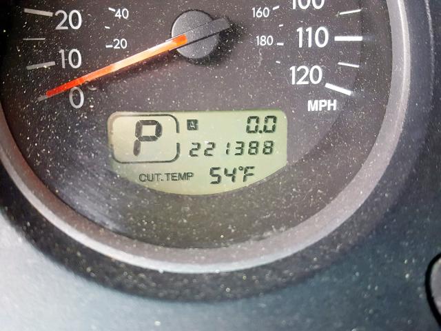 JF1SG63645H754332 - 2005 SUBARU FORESTER 2 SILVER photo 8