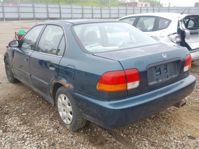 2HGEJ6679WH517362 - 1998 HONDA CIVIC LX GREEN photo 3