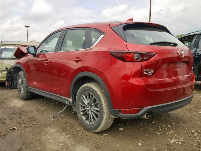 JM3KFBBL9H0109134 - 2017 MAZDA CX-5 SPORT RED photo 3