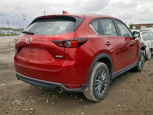 JM3KFBBL9H0109134 - 2017 MAZDA CX-5 SPORT RED photo 4