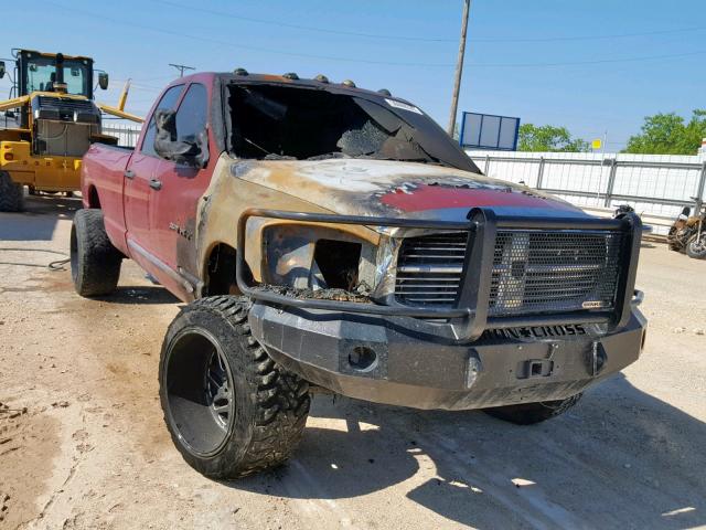 1D7KS28C16J176383 - 2006 DODGE RAM 2500 S BURGUNDY photo 1