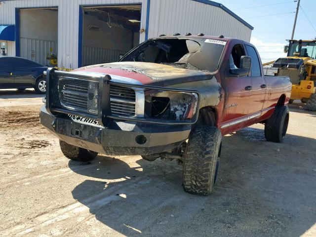 1D7KS28C16J176383 - 2006 DODGE RAM 2500 S Բորդո լուսանկար 2