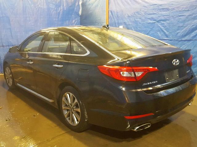 5NPE34AF4GH274676 - 2016 HYUNDAI SONATA SPO BLACK photo 3