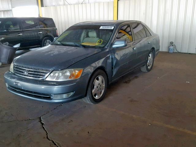 4T1BF28B04U373252 - 2004 TOYOTA AVALON XL BLUE photo 2