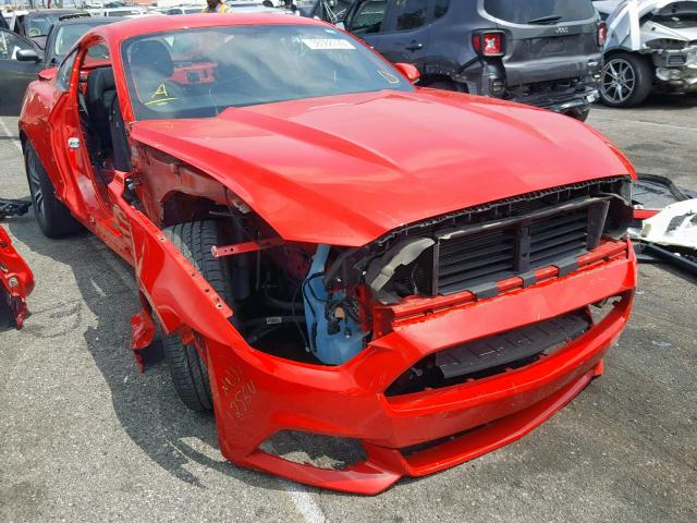 1FA6P8TH6G5225838 - 2016 FORD MUSTANG RED photo 1