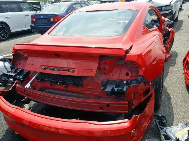 1FA6P8TH6G5225838 - 2016 FORD MUSTANG RED photo 4