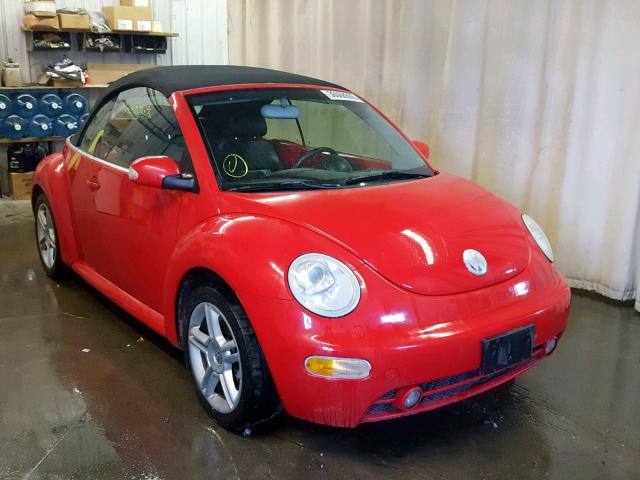 3VWCD21Y74M302242 - 2004 VOLKSWAGEN NEW BEETLE წითელი ფოტო 1