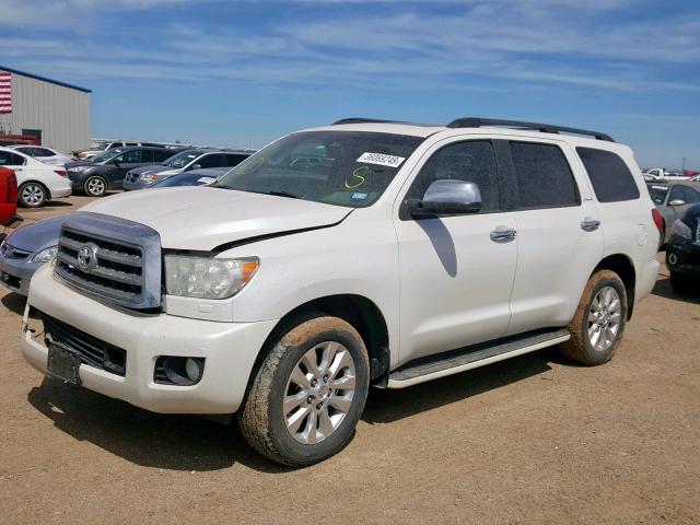 5TDDW5G1XCS067041 - 2012 TOYOTA SEQUOIA PL GRAY photo 2