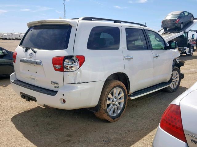 5TDDW5G1XCS067041 - 2012 TOYOTA SEQUOIA PL GRAY photo 4