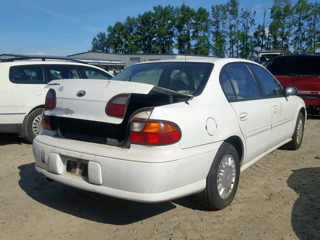 1G1ND52J4Y6208221 - 2000 CHEVROLET MALIBU WHITE photo 4