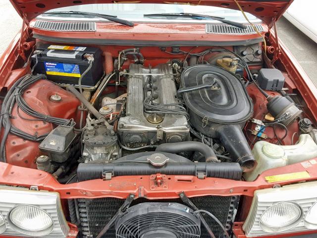 12305312007785 - 1978 MERCEDES-BENZ 280CE RED photo 7