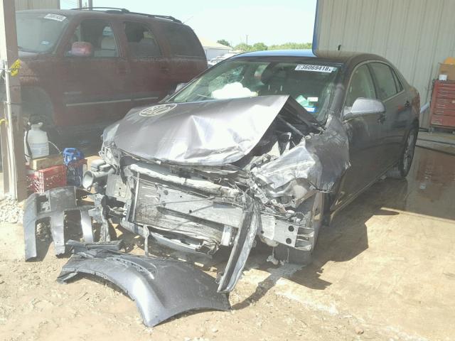 1G1ZC5EU7BF134844 - 2011 CHEVROLET MALIBU 1LT GRAY photo 2