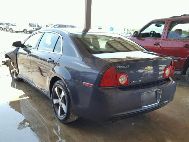 1G1ZC5EU7BF134844 - 2011 CHEVROLET MALIBU 1LT GRAY photo 3