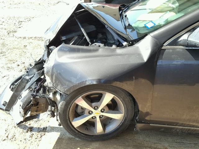 1G1ZC5EU7BF134844 - 2011 CHEVROLET MALIBU 1LT GRAY photo 9