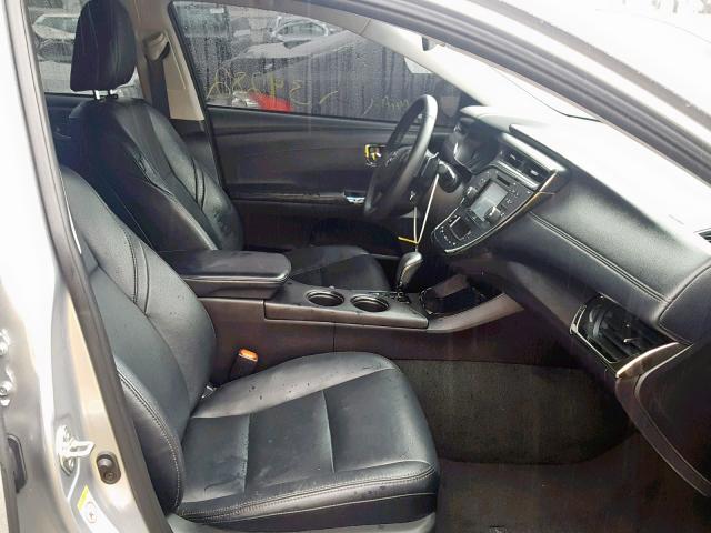 4T1BK1EB4HU264390 - 2017 TOYOTA AVALON XLE SILVER photo 5