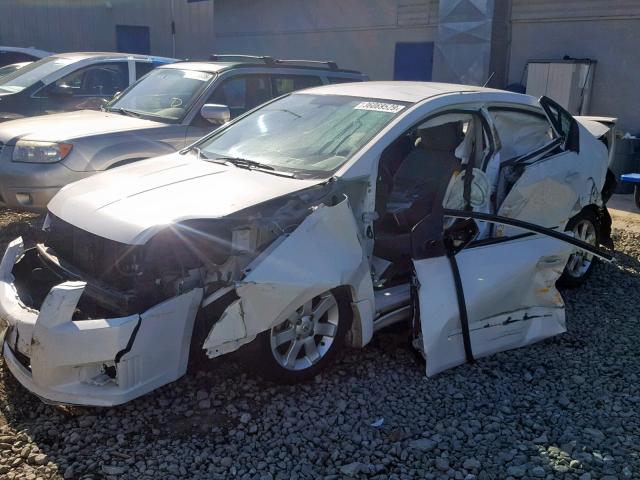 3N1AB6AP8AL646424 - 2010 NISSAN SENTRA 2.0 WHITE photo 9