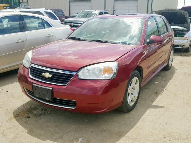 1G1ZT68N37F216667 - 2007 CHEVROLET MALIBU MAX MAROON photo 2