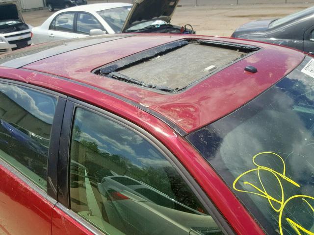 1G1ZT68N37F216667 - 2007 CHEVROLET MALIBU MAX MAROON photo 9