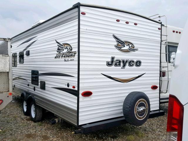 1UJBJ0BN9J17V1513 - 2018 JAYCO JAYFLIGHT  WHITE photo 3