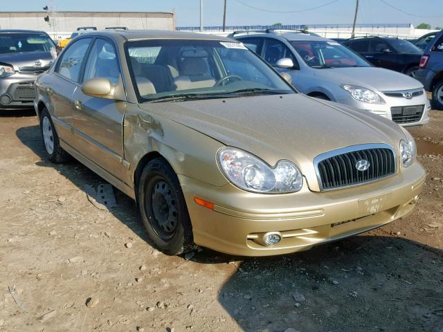 KMHWF25SX4A002655 - 2004 HYUNDAI SONATA GL GOLD photo 1