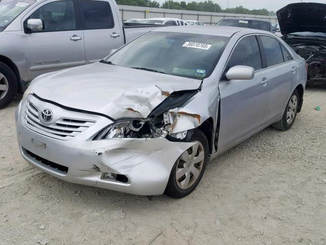 4T1BE46K97U166932 - 2007 TOYOTA CAMRY NEW SILVER photo 2