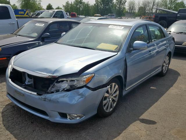 4T1BK3DB8CU462928 - 2012 TOYOTA AVALON BAS BLUE photo 2