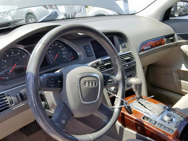 WAUKG74F36N022501 - 2006 AUDI A6 AVANT Q GRAY photo 9