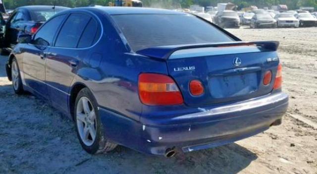 JT8BH68X9W0006019 - 1998 LEXUS GS 400 BLUE photo 3